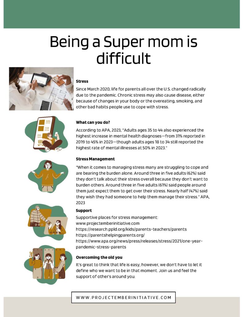 Super Mom's Group Therapy Flyer